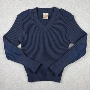 Brigade Quartermasters Sweater Mens 40 Medium Knit Wool Woolly Pully UK Commando